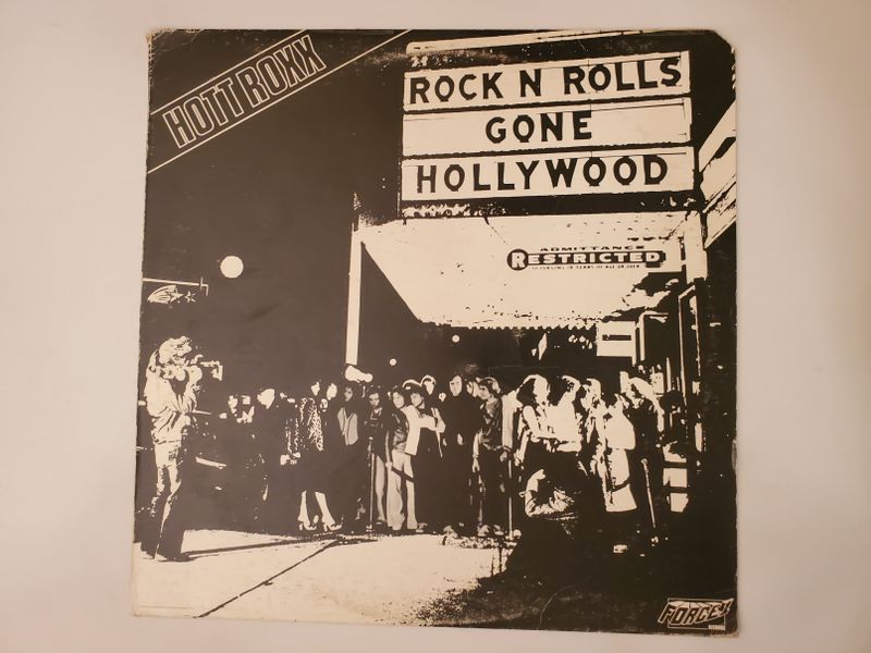 Hott Roxx Rock N Rolls Gone Hollywood vinyl record